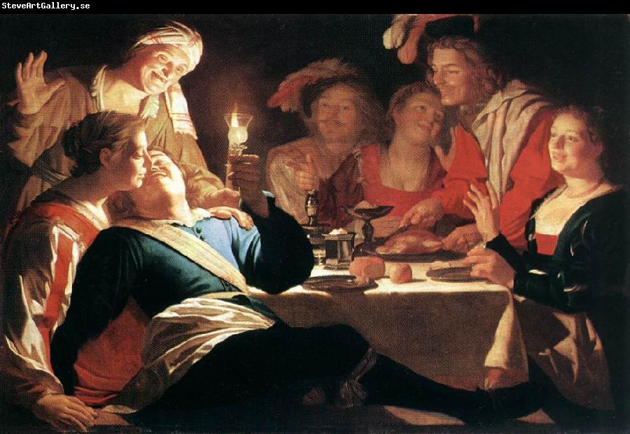 HONTHORST, Gerrit van The Prodigal Son af